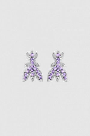 Patrizia Pepe Brass Earrings Pinkki | JEV961247