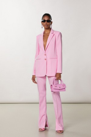 Patrizia Pepe Crepe Blazer Jacket Pinkki | LBY480973