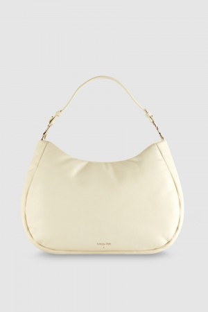 Patrizia Pepe Dream Bag Shoulder Bag Beige | IHN708942