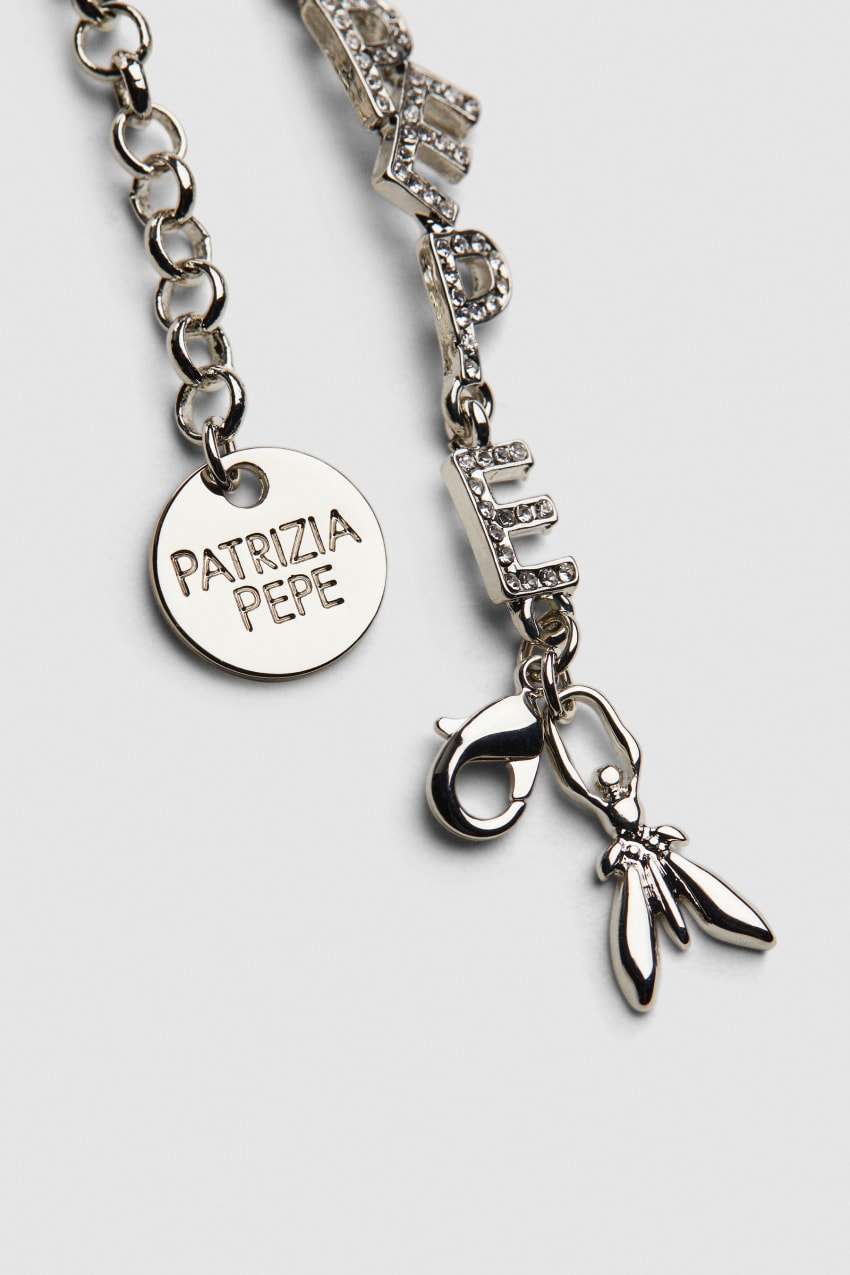 Patrizia Pepe Brass Bracelet With Rhinestones Hopea | ZIA805429