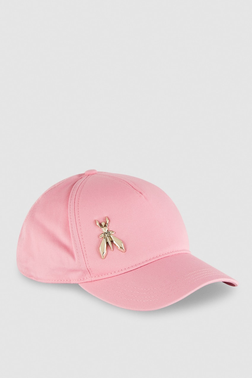 Patrizia Pepe Cotton Fly Baseball Cap Pinkki | MOS768295