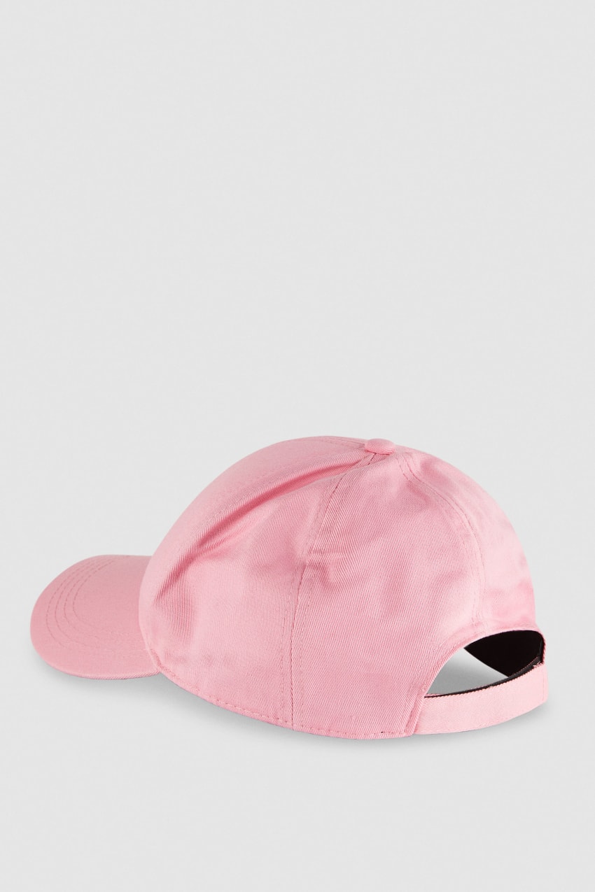 Patrizia Pepe Cotton Fly Baseball Cap Pinkki | MOS768295