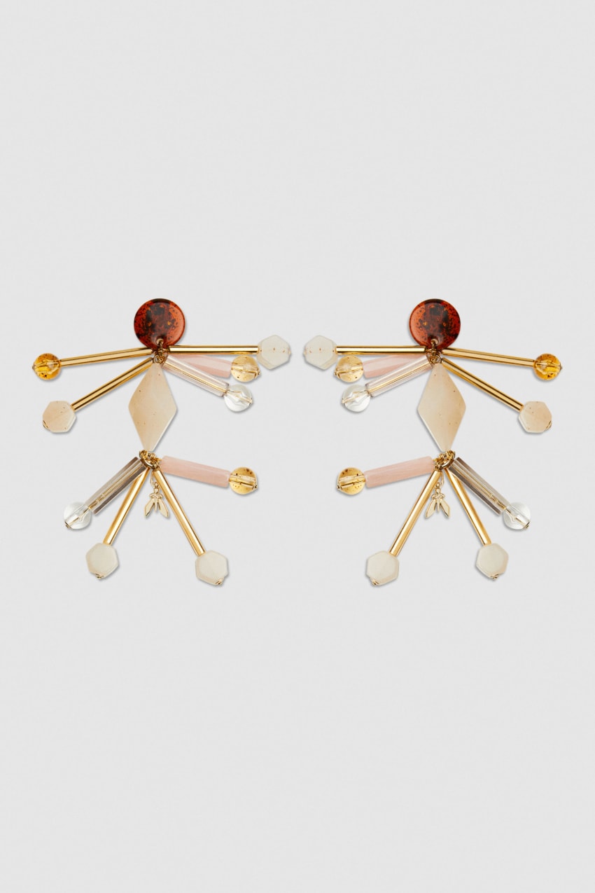 Patrizia Pepe Earrings With Techno Pop Fly Appliqué Monivärinen | HOJ805762