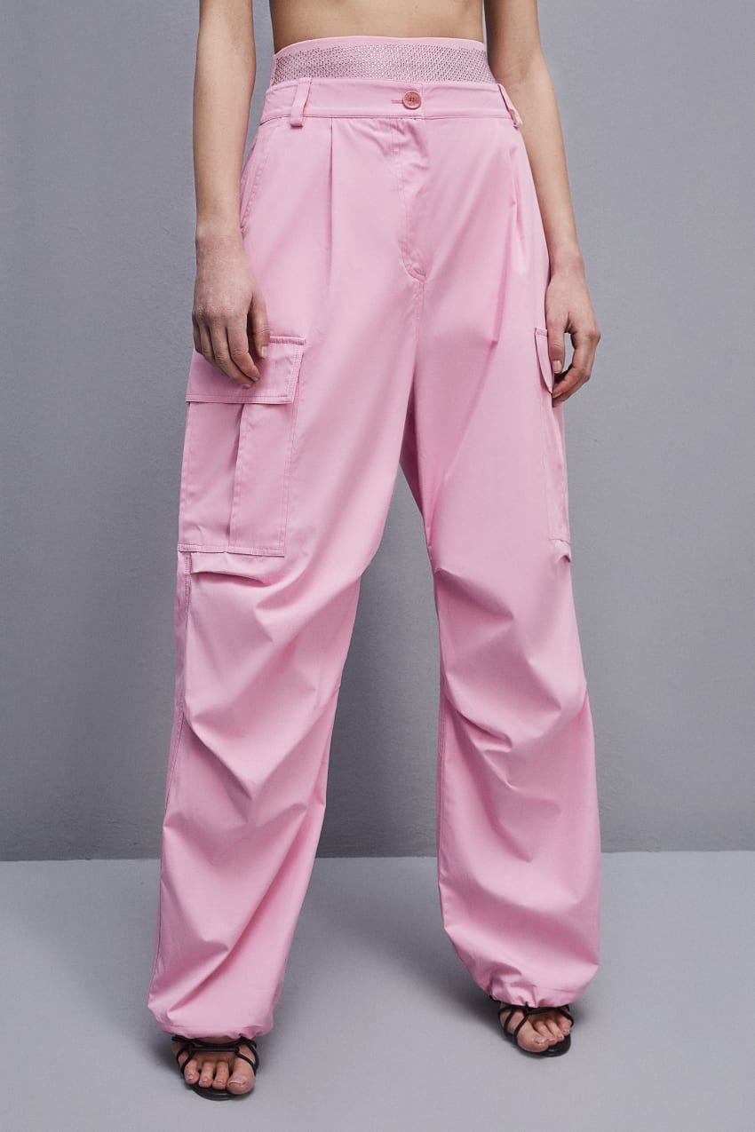 Patrizia Pepe Essential Cargo Pants Pinkki | RWM630152