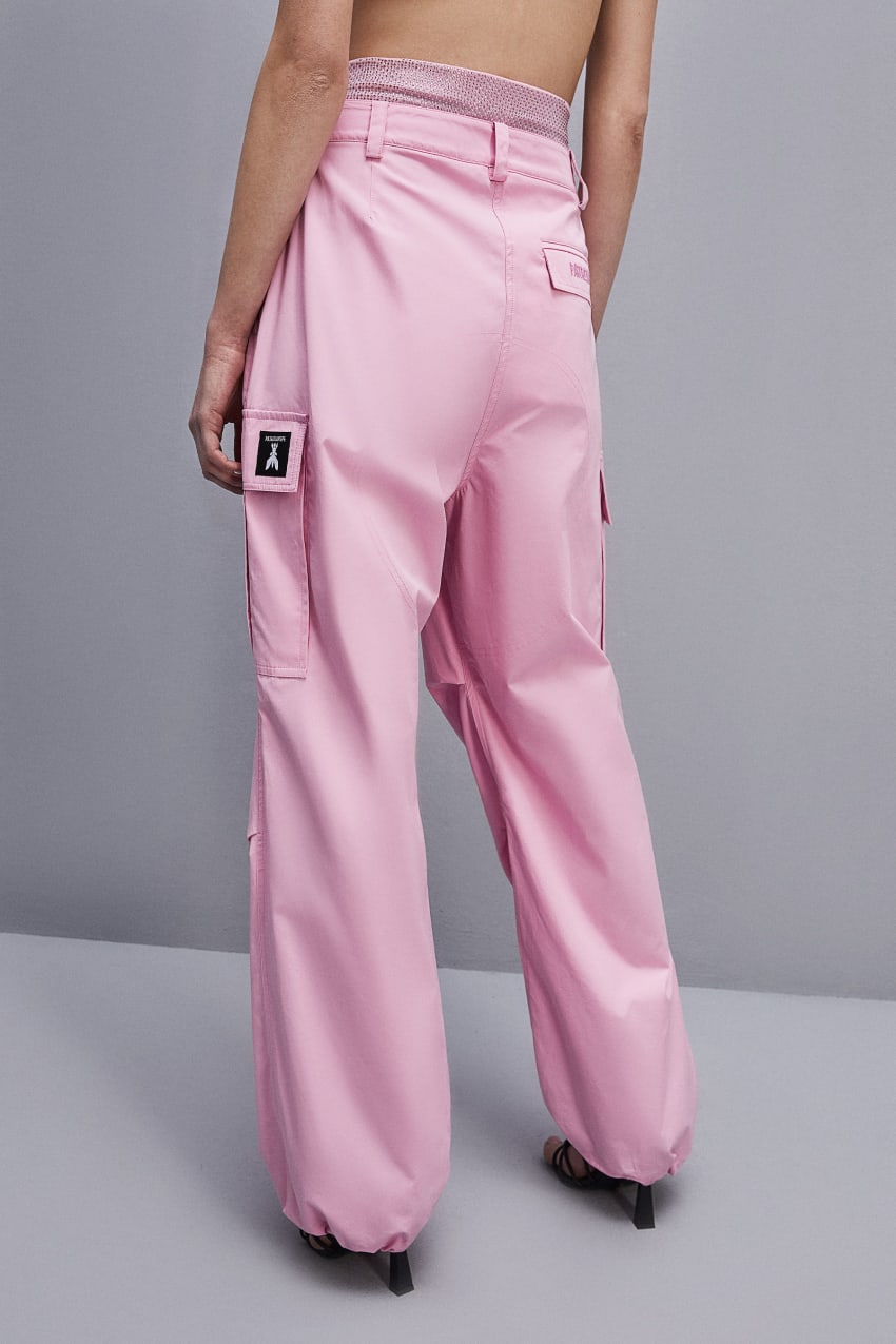 Patrizia Pepe Essential Cargo Pants Pinkki | RWM630152