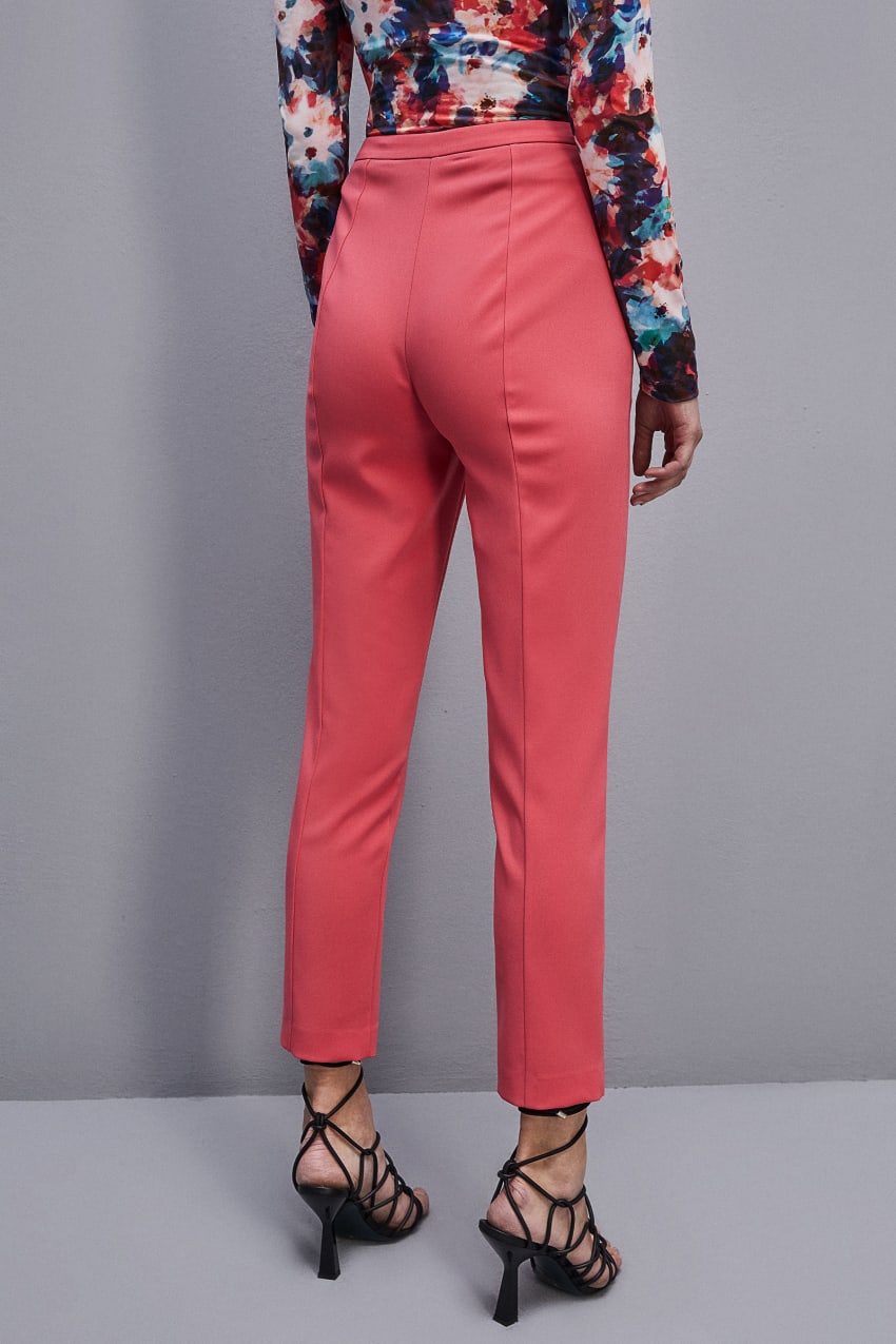 Patrizia Pepe Essential Cigarette Pants Pinkki | NUG702861