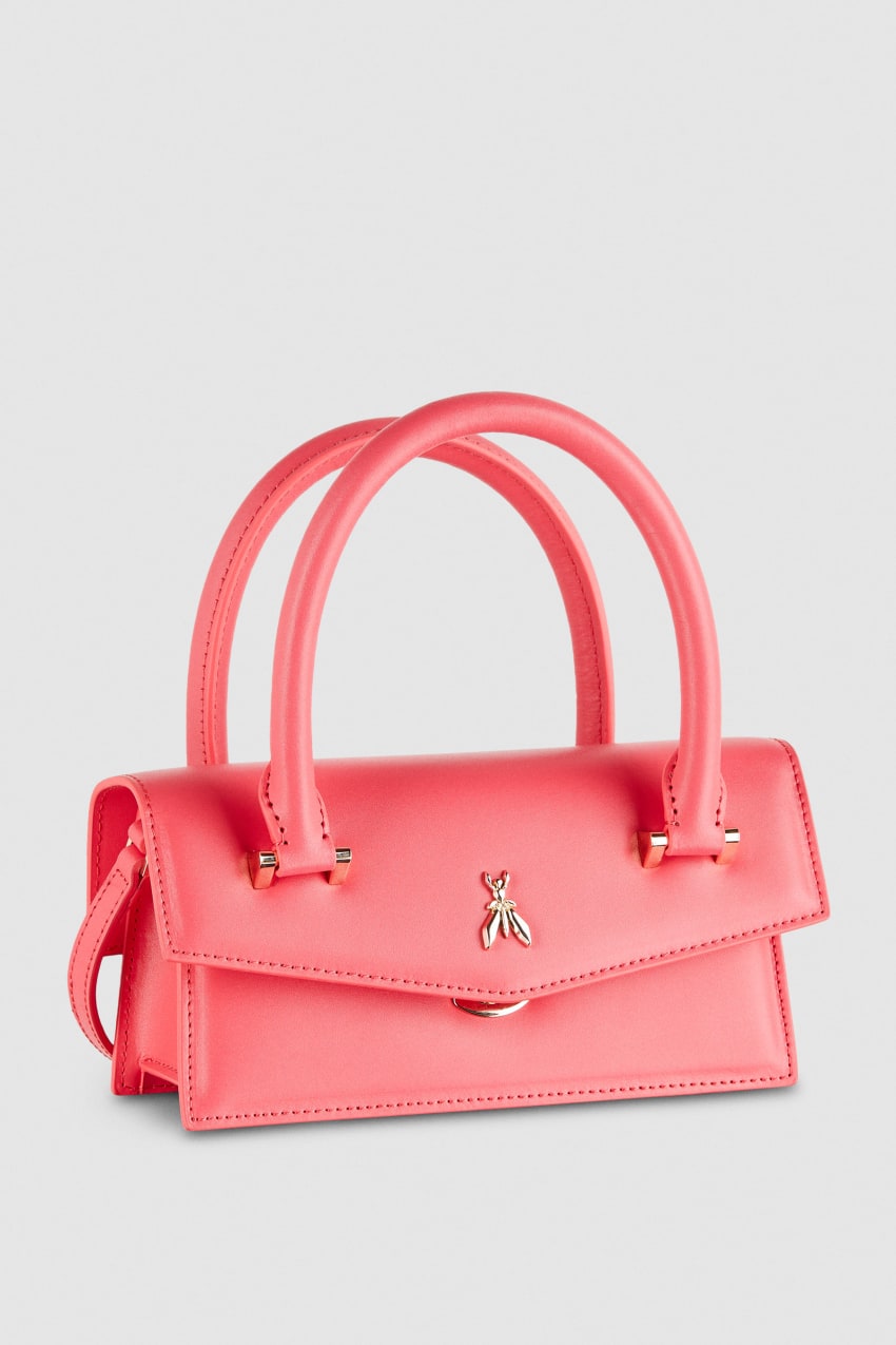 Patrizia Pepe Fly Bamby Shoulder Bag With Handles Pinkki | AJD024639