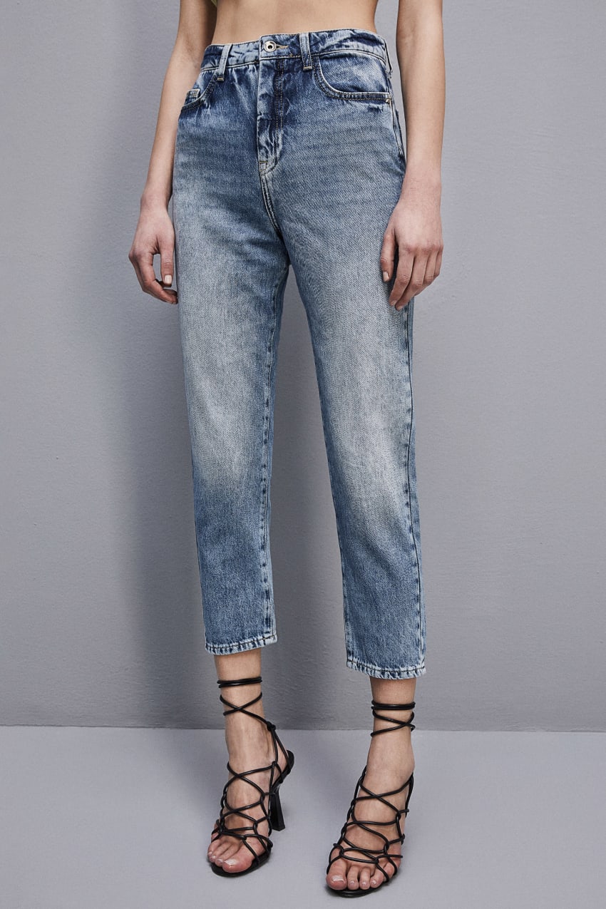 Patrizia Pepe High Waist Denim Pants Vaaleansininen | CWN698423