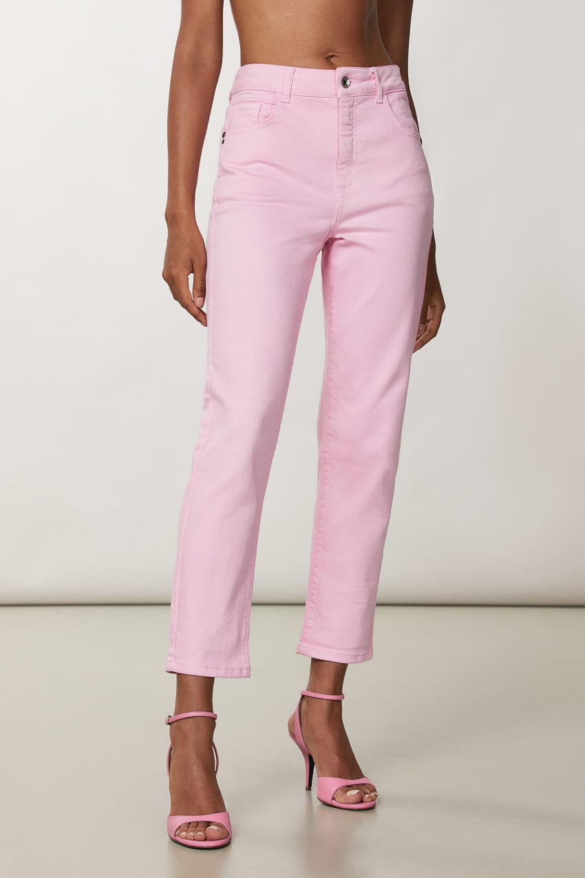 Patrizia Pepe High-waisted Cigarette Pants Pinkki | OEG946280