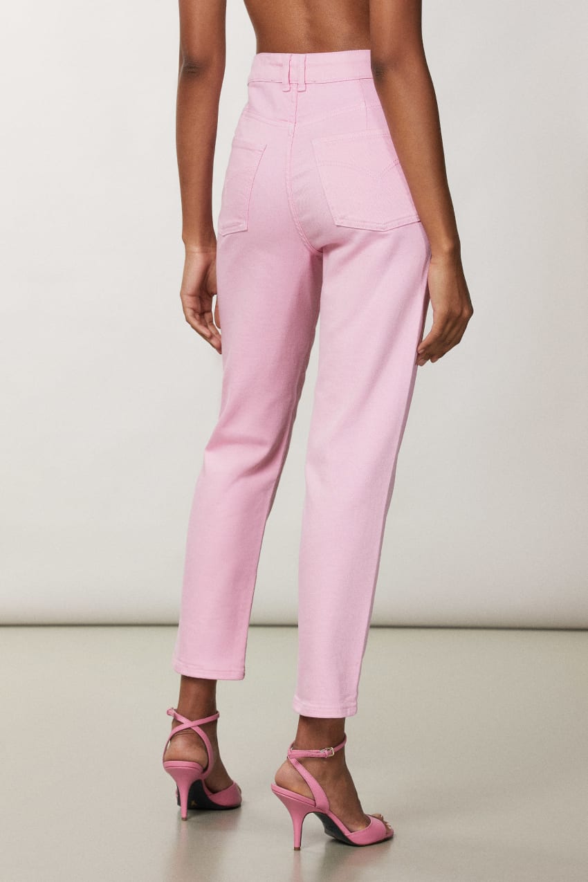 Patrizia Pepe High-waisted Cigarette Pants Pinkki | OEG946280