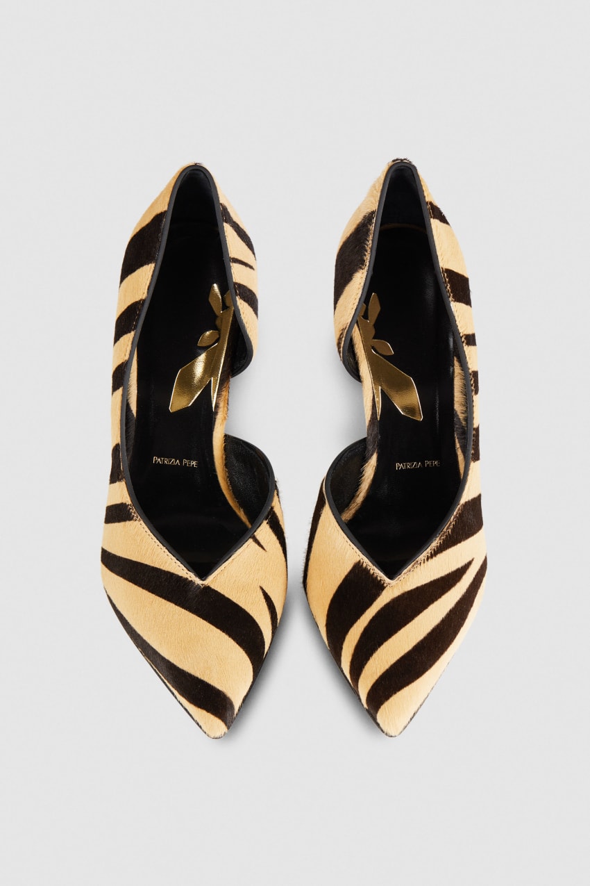 Patrizia Pepe Leather Pumps Animalier | PWG715608