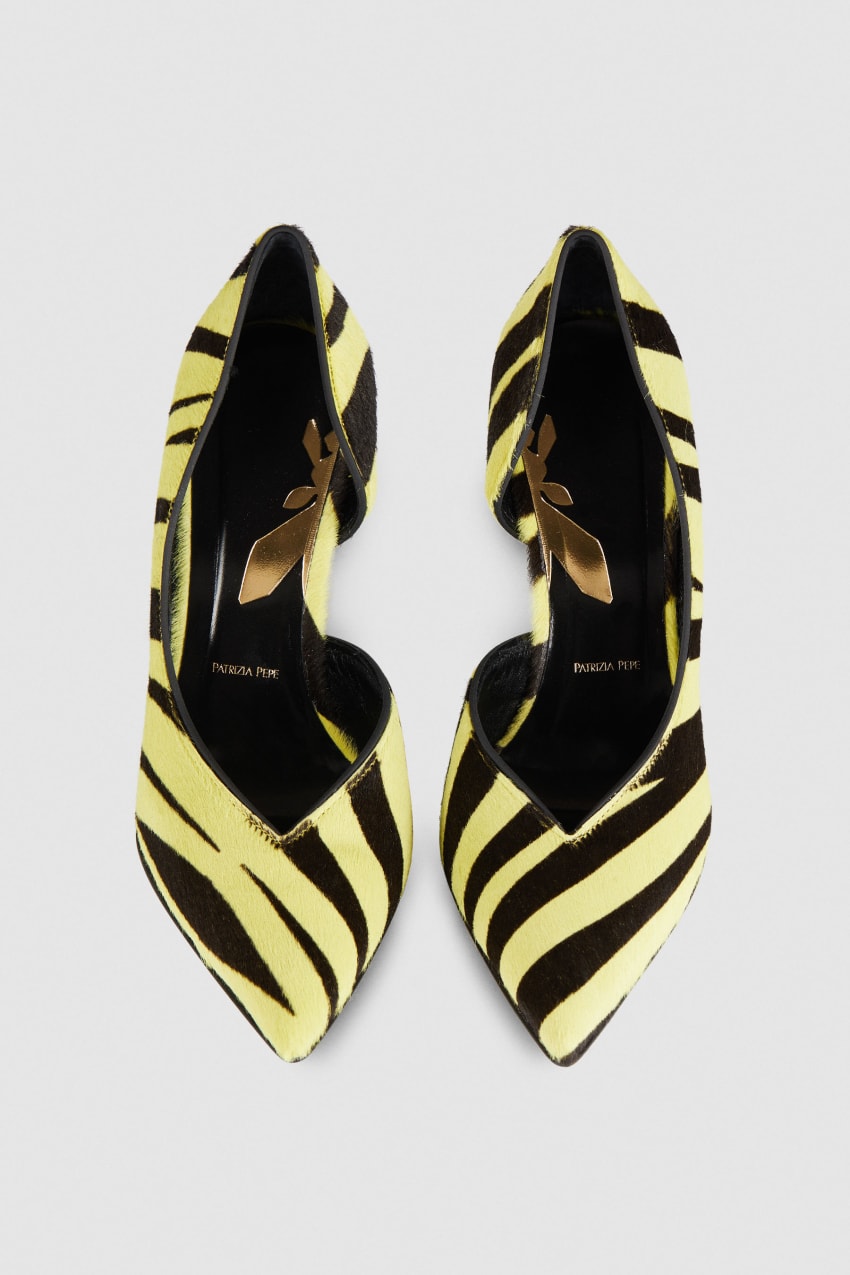 Patrizia Pepe Leather Pumps Animalier | YNO179048