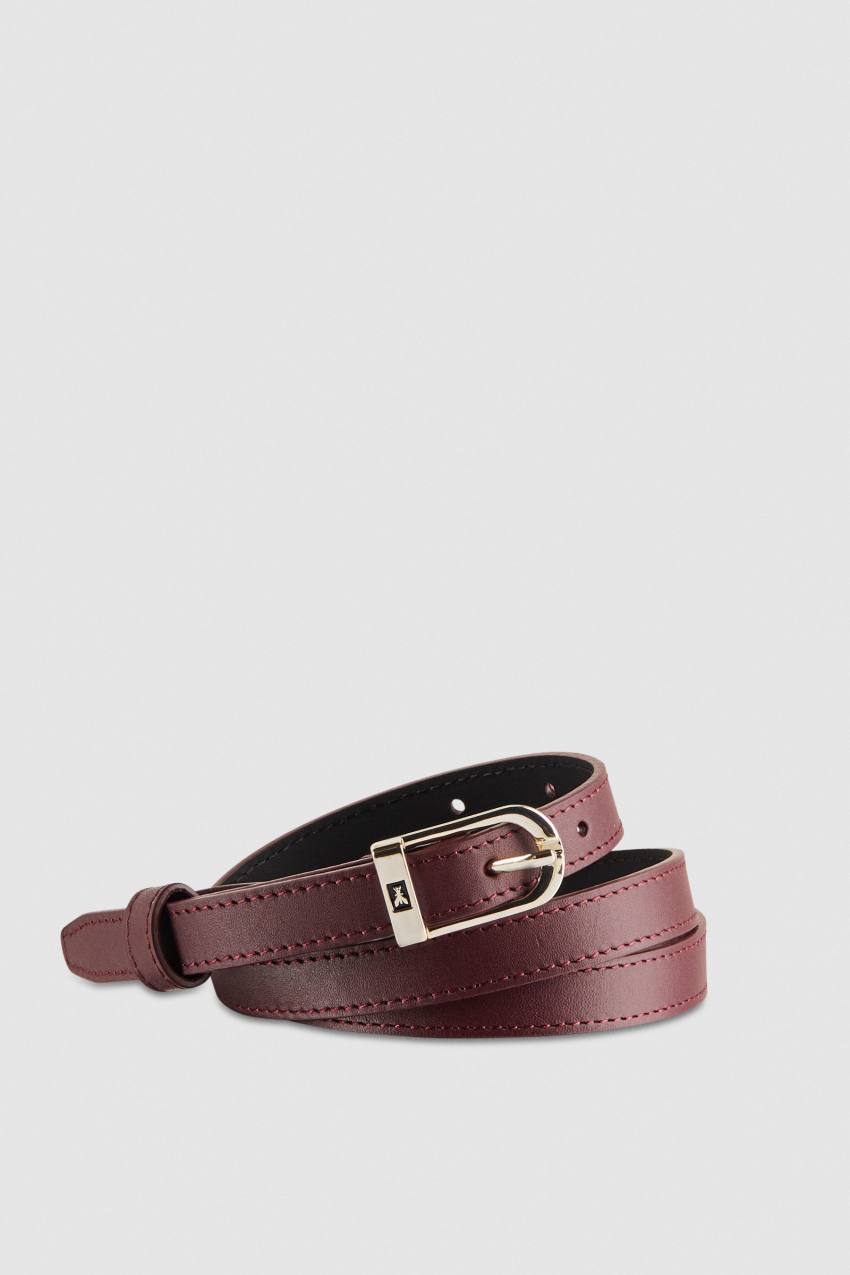 Patrizia Pepe Low-waist Smooth Leather Belt Violetit | FQU512437