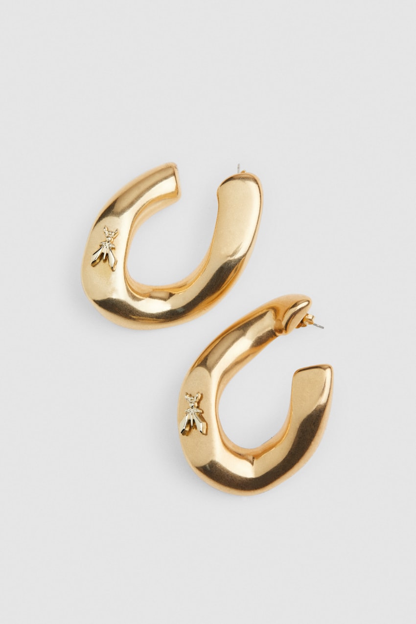 Patrizia Pepe Metal Earrings Kultaiset | UJE536172