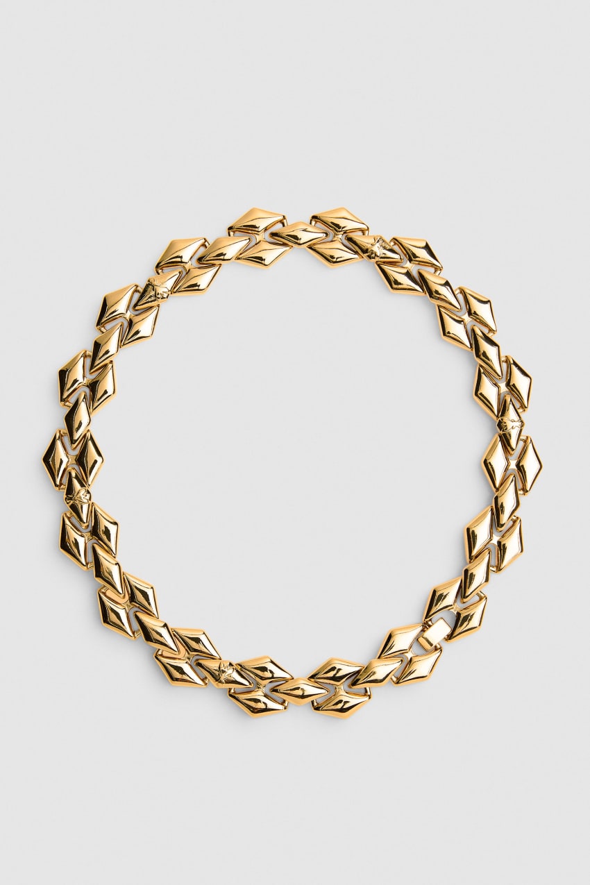 Patrizia Pepe New Chain Brass Necklace Kultaiset | QRU419287