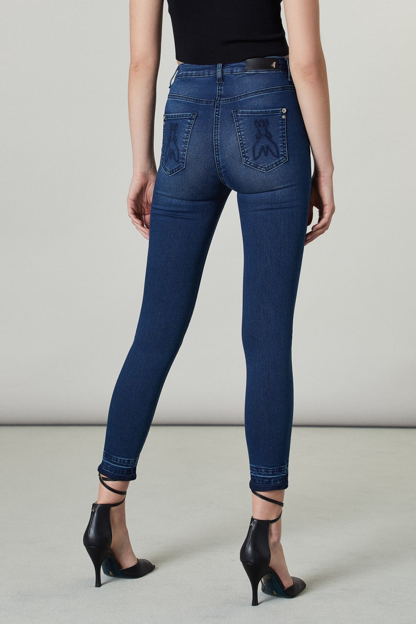 Patrizia Pepe Skinny Jeans Regular Waist Sininen | EPW086193