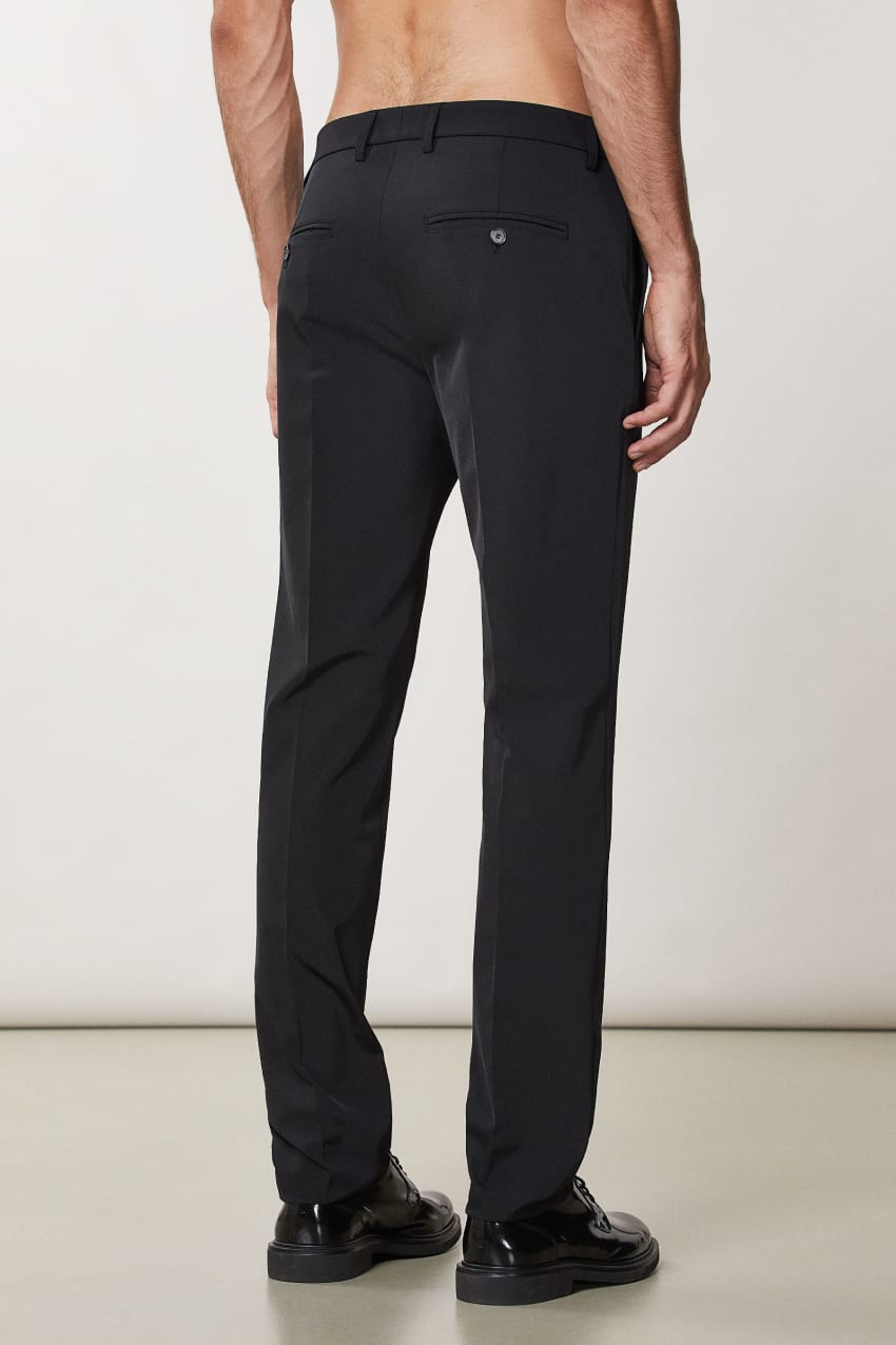 Patrizia Pepe Slim Gabardine Pants Mustat | RZO316479