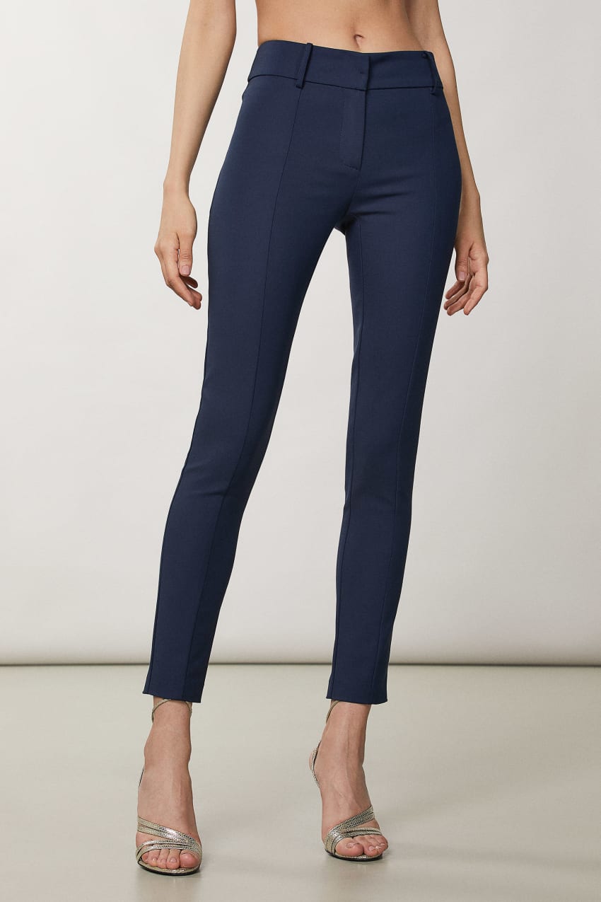 Patrizia Pepe Slim Pants Sininen | EKD946205