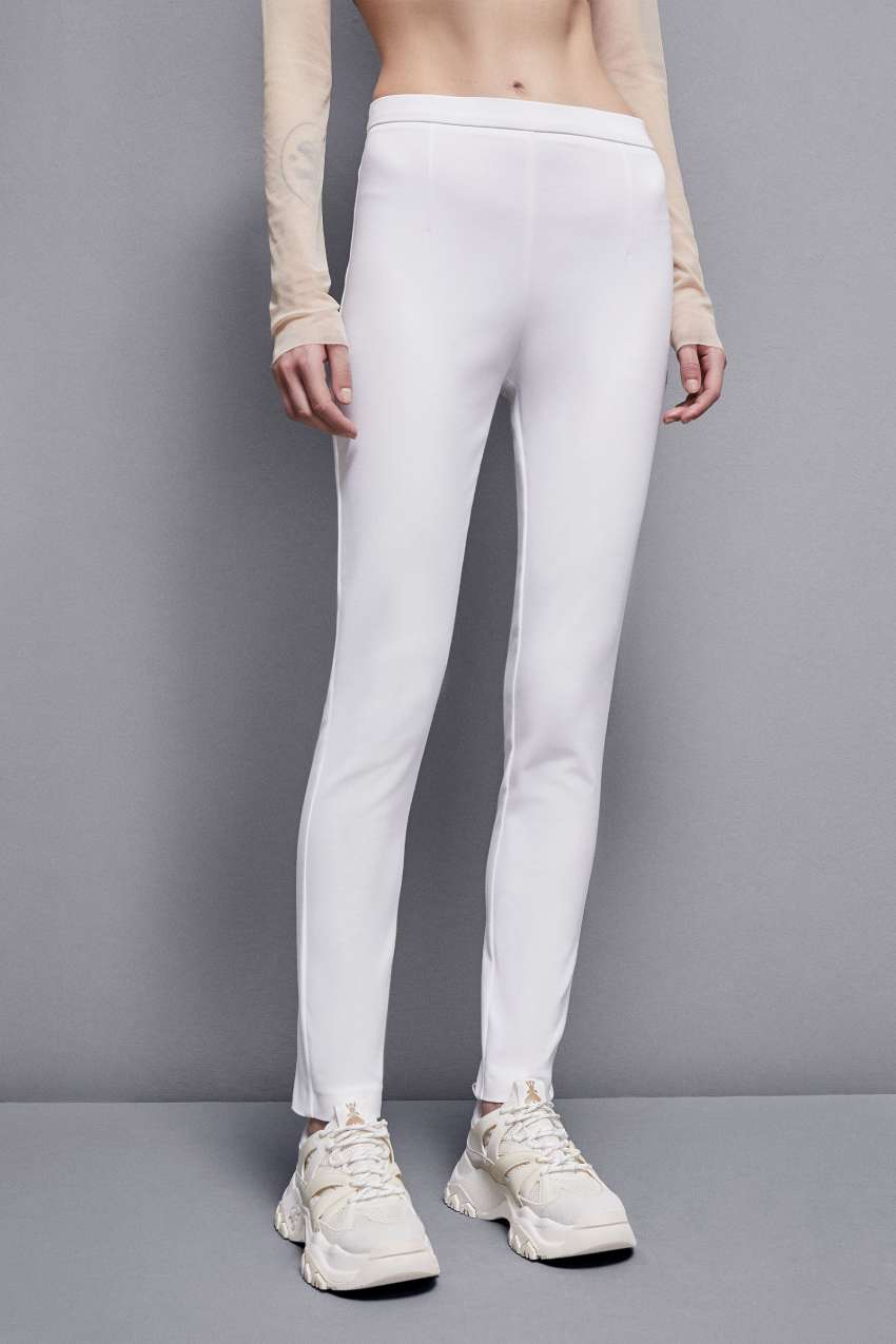 Patrizia Pepe Slim Pants Valkoinen | OUR379502