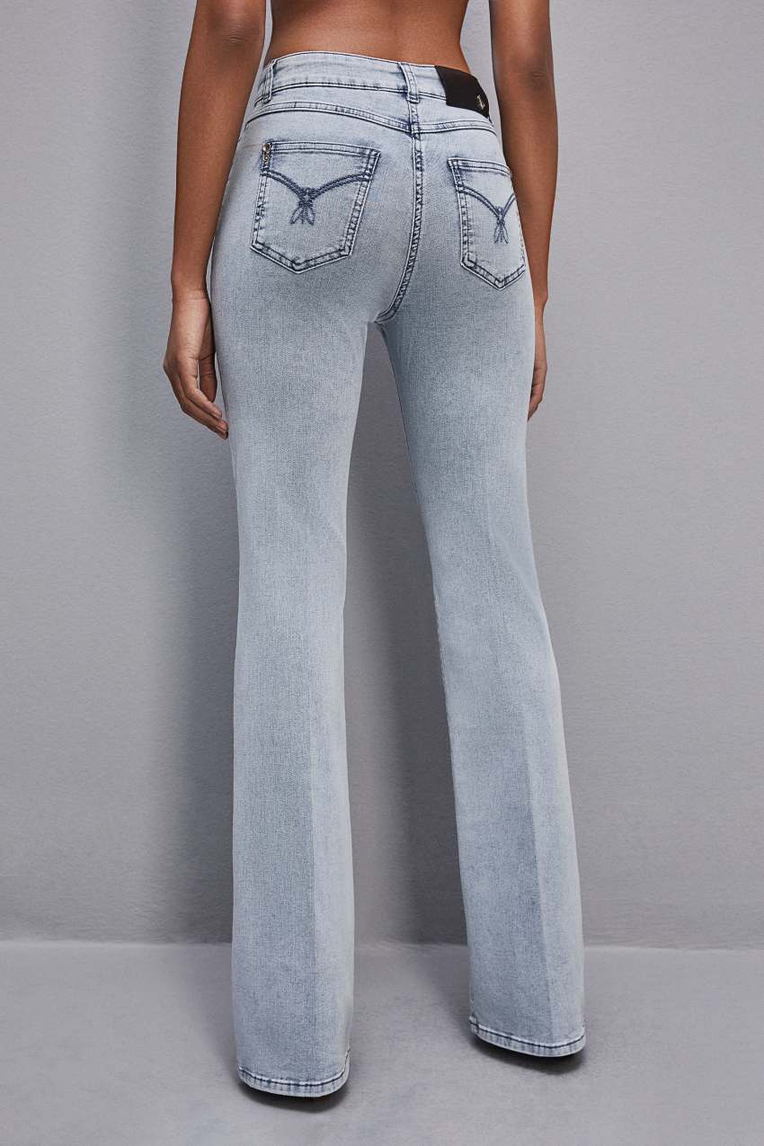 Patrizia Pepe Slim Stretch Denim Jeans Vaaleansininen | TKP392107