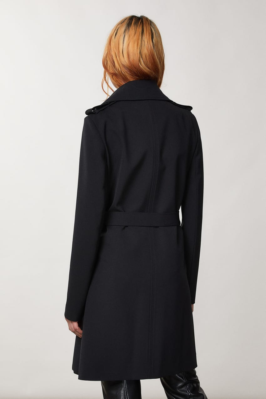 Patrizia Pepe Trench Mustat | IMS815247